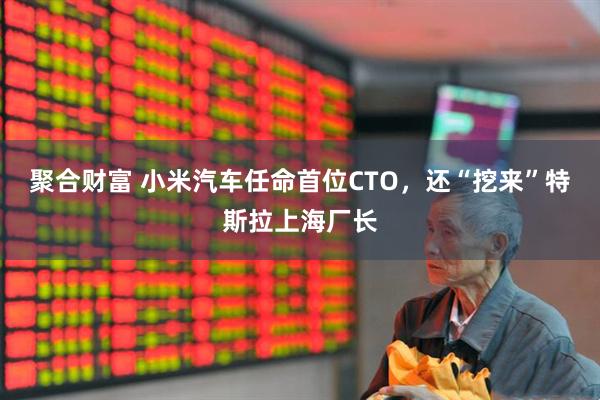 聚合财富 小米汽车任命首位CTO，还“挖来”特斯拉上海厂长